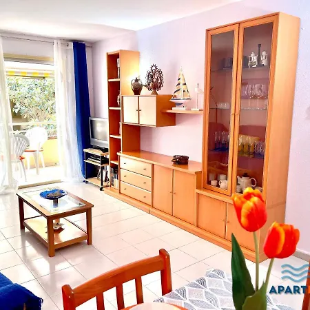 Apartbeach Nargam Vista Playa Clima Y Piscina * La Pineda